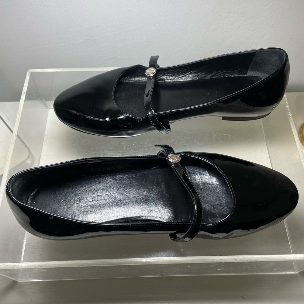 Louis viutton uniformes Mary - jane flats are guaranteed sz 36.5 - Picture 14 of 16